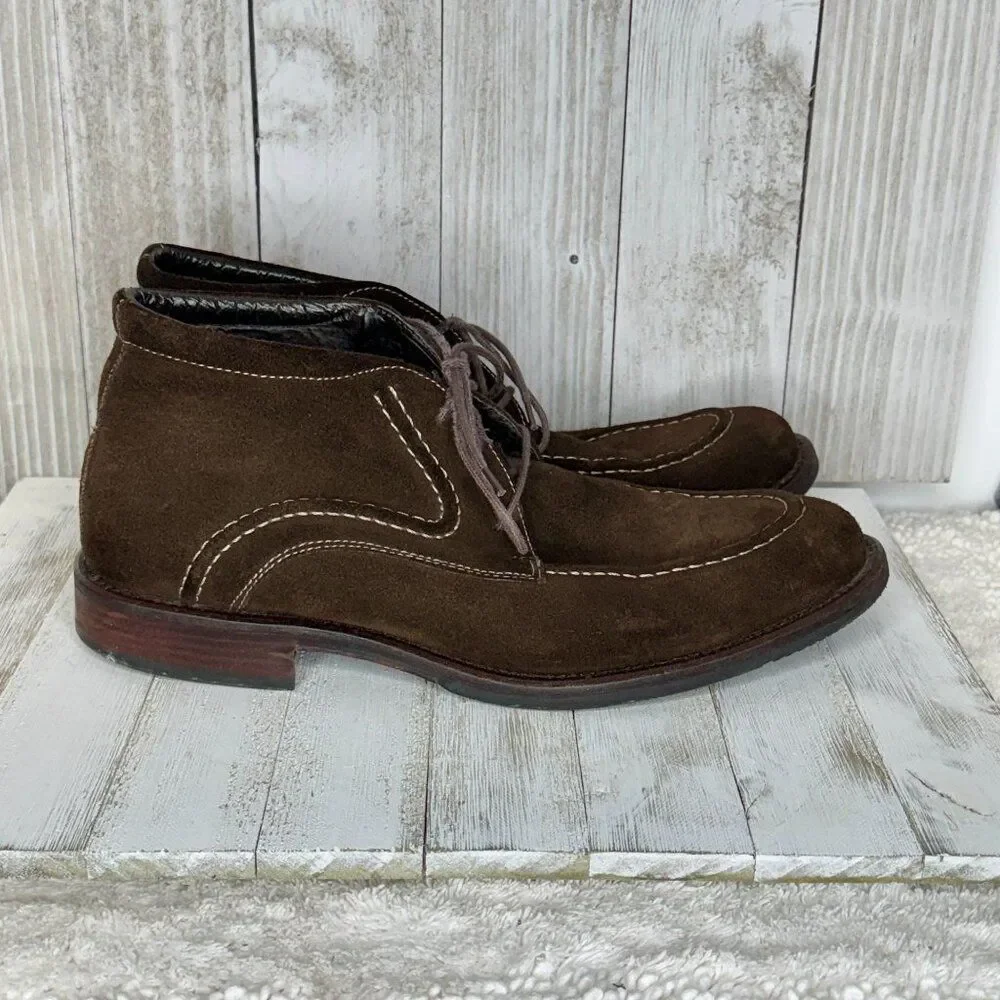 Bostonian Brown Suede Chukka Ankle Boots Size Men's 10 M